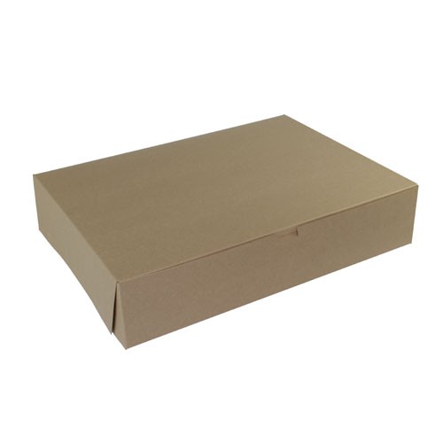 X X Recycled Natural Kraft Bakery Cake Boxes