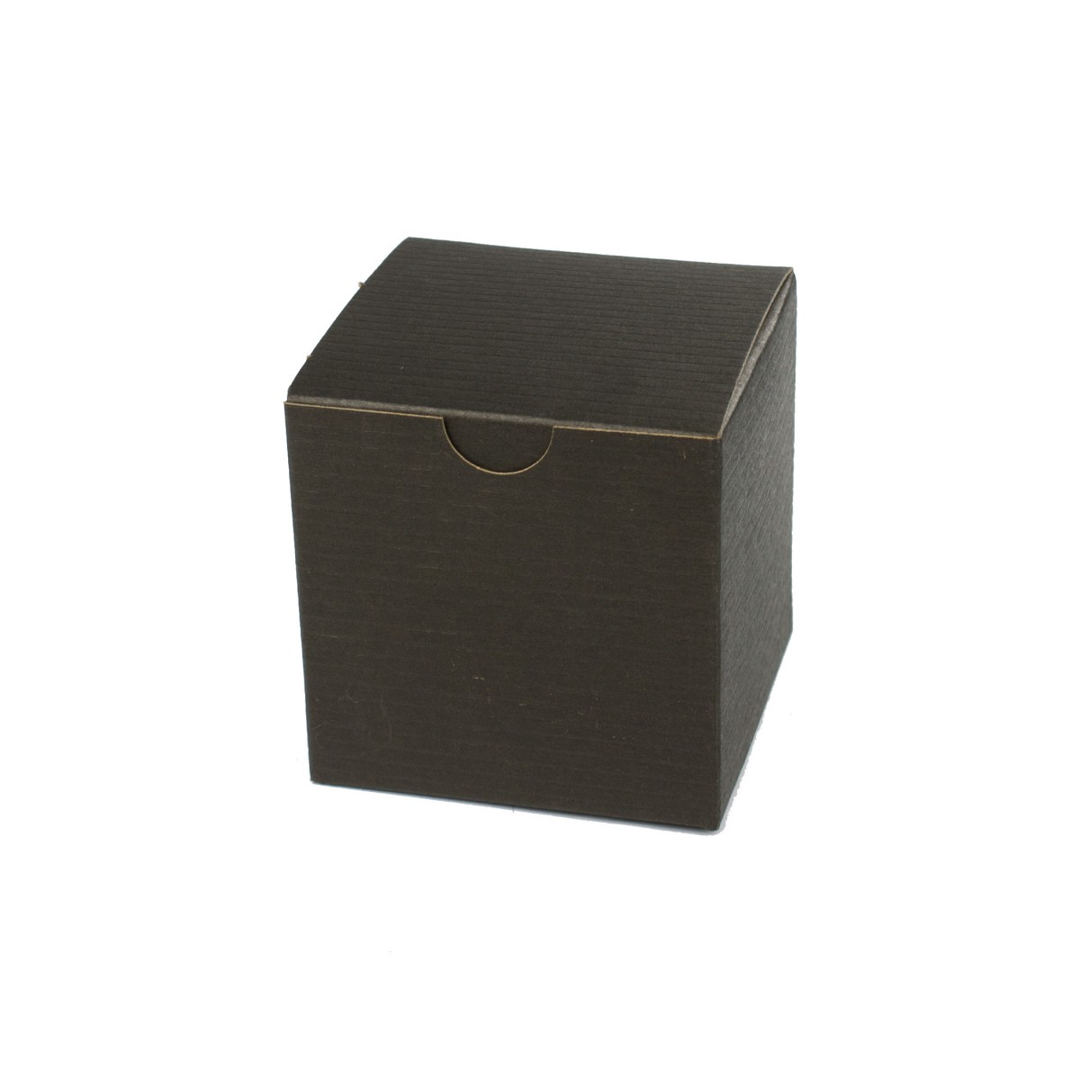 Download 3x3x3 Black Pinstripe One Piece Tuck Top Gift Boxes