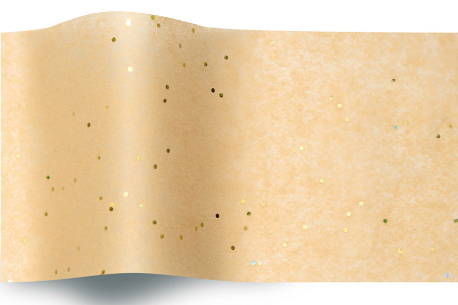 20 x 30 Satinwrap Tissue Paper - Rose Gold/White