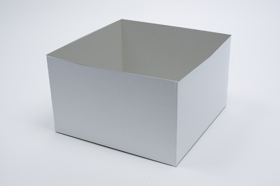 white gift box with lid