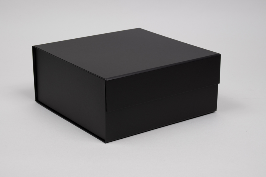 10 X 10 X 4 12 Matte Black Magnetic Lid T Boxes 