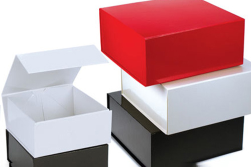 Collapsible Magnetic Lid Gift Boxes - Gloss Finish