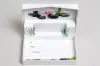 4-5/8X3-3/8X5/8 SPA ORCHID PAPER POP UP INSERT