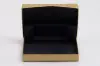 4-5/8X3-3/8X5/8 GOLD LINEN  BLACK POP UP INSERT