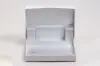 4-5/8X3-3/8X5/8 WHITE SOFT TOUCH SILVER POP UP INSERT