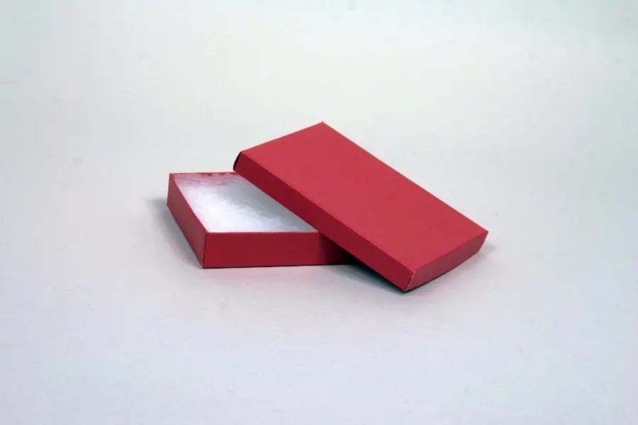 #53 - JEWELRY BOX - BRICK RED