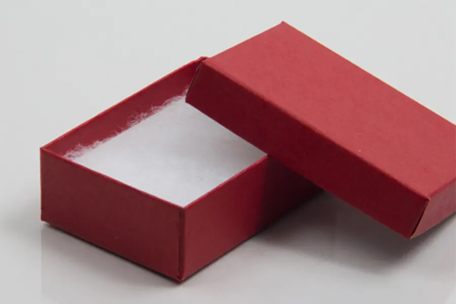 #32 - JEWELRY BOX - BRICK RED