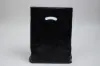 15X18X4 BLACK GLOSS PLASTIC BAGS