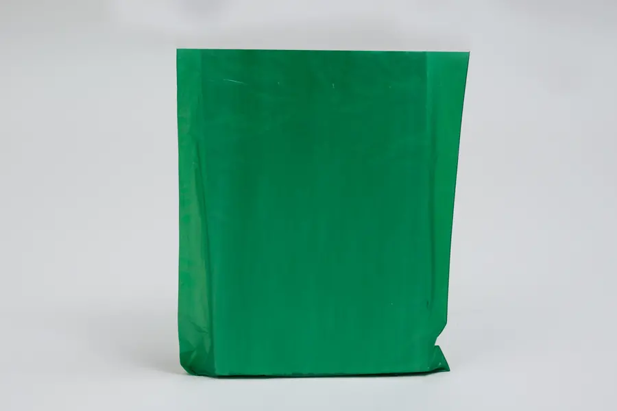 8.5X11 SUPER SATIN DARK GREEN BAGS