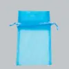 6X10 ORGANZA BAG-TURQUOISE