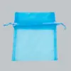 3X4 ORGANZA BAG-TURQUOISE