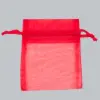 3X4 ORGANZA BAG-RED