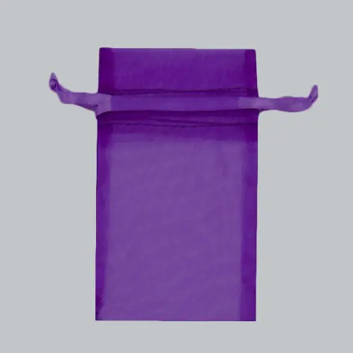 6X10 ORGANZA BAG-PURPLE