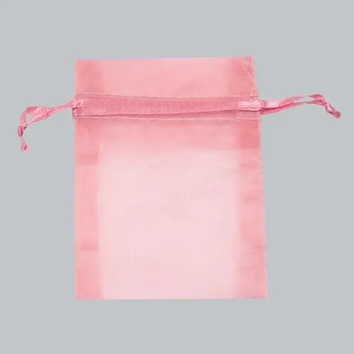 2X2.5 ORGANZA BAG-PINK