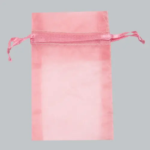 6X10 ORGANZA BAG-PINK