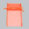 6X10 ORGANZA BAG-ORANGE