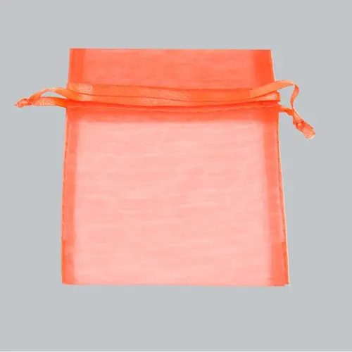 3X4 ORGANZA BAG-ORANGE