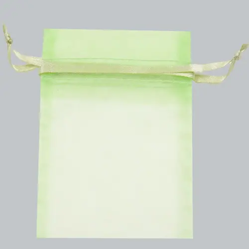 4X6 ORGANZA BAG-MINT GREEN