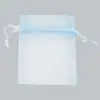 4X6 ORGANZA BAG-LIGHT BLUE