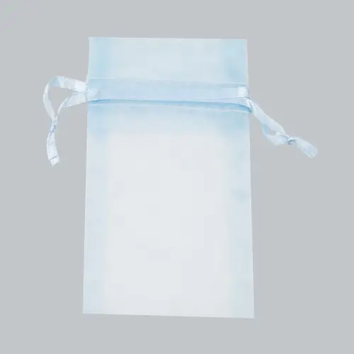 6X10 ORGANZA BAG-LIGHT BLUE