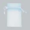 6X10 ORGANZA BAG-LIGHT BLUE