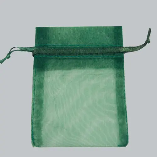 5X7 ORGANZA BAG-HUNTER GREEN