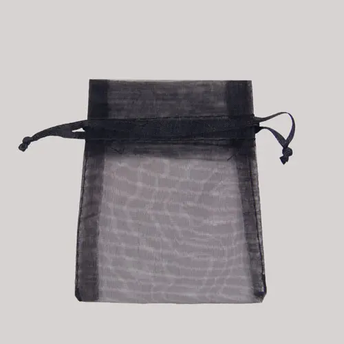 4X6 ORGANZA BAG-BLACK