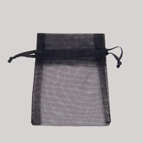 2X2.5 ORGANZA BAG-BLACK