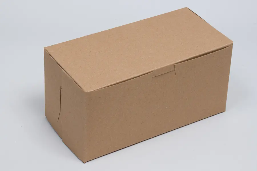 8X4X4 1PC BAKE BOX KRAFT-NO WINDOW