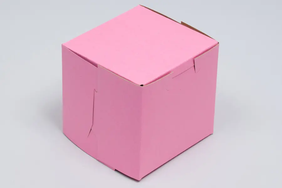 4X4X4 1PC BAKE BOX STRAWBERRY-NO WINDOW