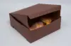 10X10X4 1PC BAKE BOX CHOCO-NO WINDOW