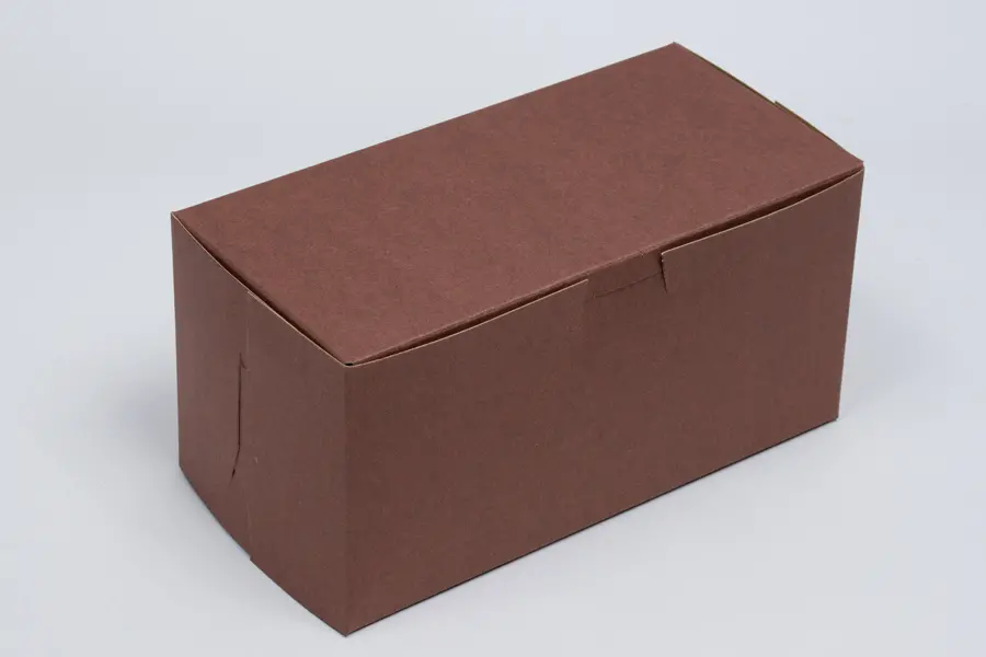 8X4X4 1PC BAKE BOX CHOCO-NO WINDOW