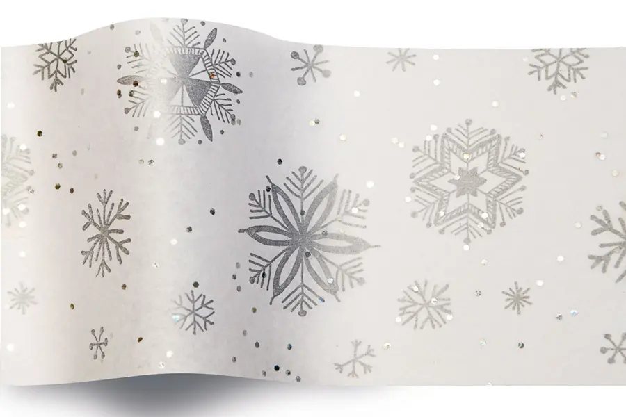 20X30 TISSUE DIAMOND SNOWFLAKE "B'