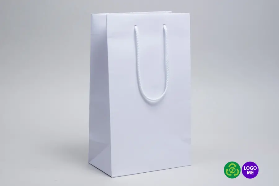 8X4.75X13.5 WHITE KRAFT EUROTOTE