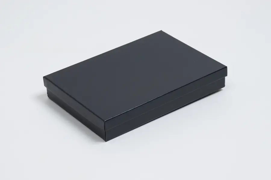 #65 - JEWELRY BOX -BLACK SEMI GLOSS