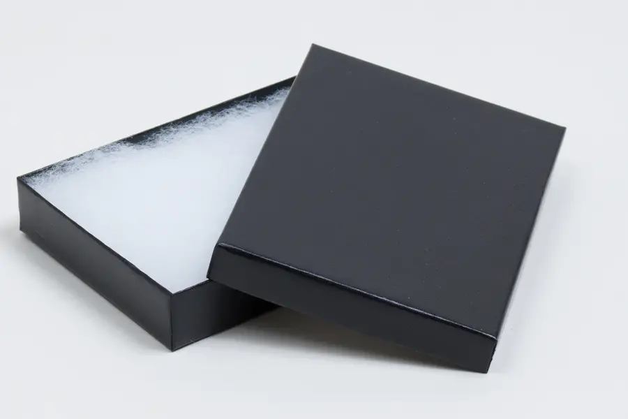 #85 - JEWELRY BOX -BLACK SEMI GLOSS