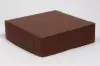 10X10X3 1PC BAKE BOX CHOCO - NO WINDOW