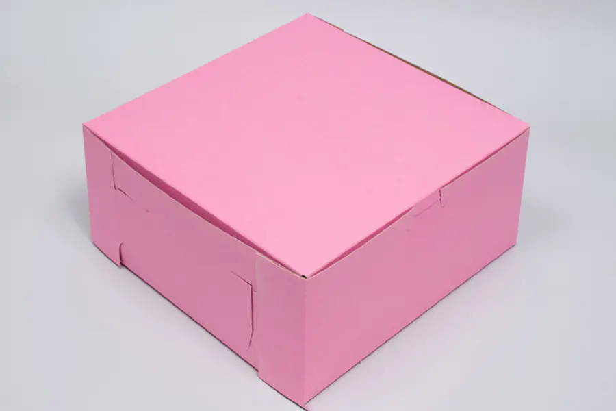 8X8X5 1PC BAKE BOX STRAWBERRY-NO WINDOW