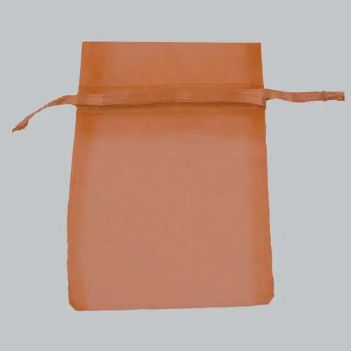 3X4 ORGANZA BAG-COPPER