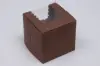 4X4X4 CHOCOLATE CUPCAKE BOX W/WIND 1 CUP