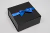 3X2" GLUE DOT SATIN ROYAL BLUE BOW