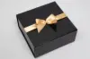 3X2" GLUE DOT SATIN GOLD BOW