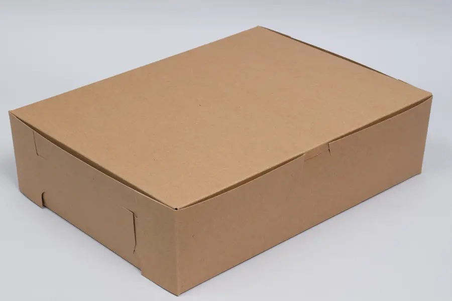 19X14X4 1PC BAKE BOX KRAFT-NO WINDOW