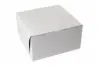 10X10X5.5  1PC BAKE BX WHITE-NO WINDOW