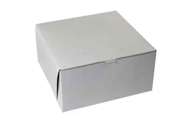 12X12X4 1PC BAKE BOX WHITE-NO WINDOW