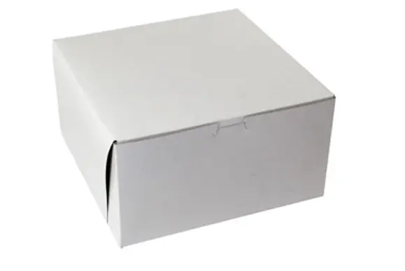 12X12X6 1PC BAKE BOX WHITE-NO WINDOW