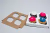 4 CUPCAKE INSERT WHITE