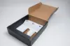 11 X 3-1/2 X 13-3/8 BOTTLE BOX BLACK LINEN 3 BOT W/INSERTS