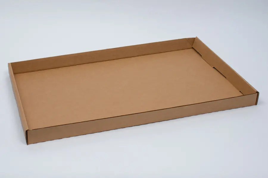 22-7/8 X 14 X 1-1/2 NAT KRAFT TRAY LID