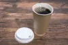 16OZ HOT GROOVE PAPER CUP NATURAL KRAFT